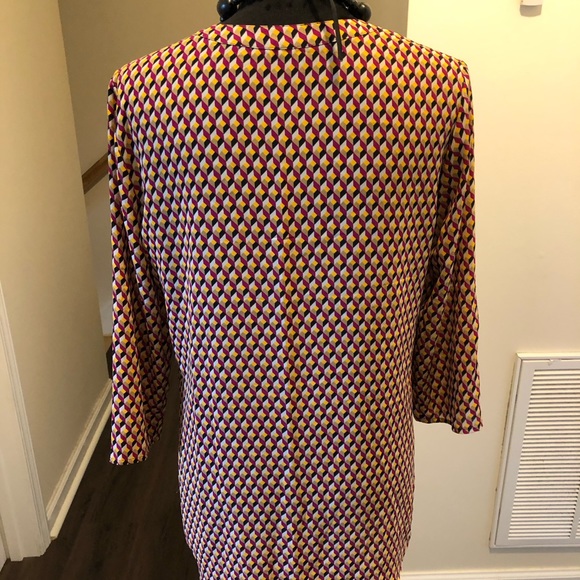 Express brand misses zip front tunic, size M - Picture 2 of 7